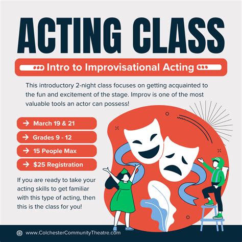 Intro to Improvisational Acting – Colchester Community Theatre