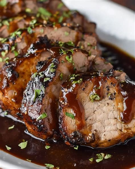 Crockpot Brown Sugar Balsamic Glazed Pork Tenderloin: Discover the ...