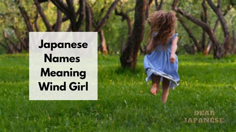 20+ Japanese Names Meaning Wind Girl – Japan Truly