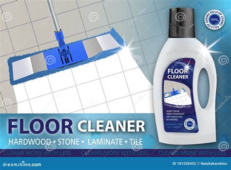 Floor Cleaner. Disinfectant Cleaner for Washing Floors. Mop Cleaning ...