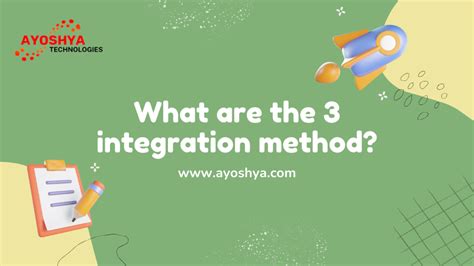 Image result for Methods of Integration