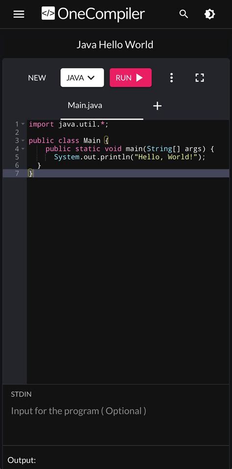 OneCompiler Features 的图像结果