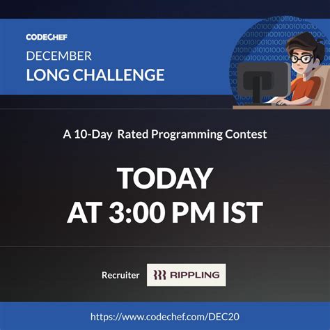 CodeChef April Long Challenge 的图像结果