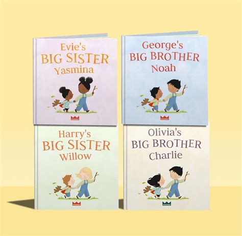 Me and My Big Brother / My Big Sister | A perfect gift for siblings