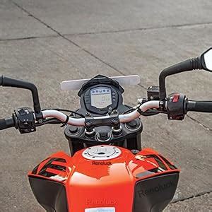 Plastic Meter Shell Black Full Screen Protector Compatible for KTM Duke ...
