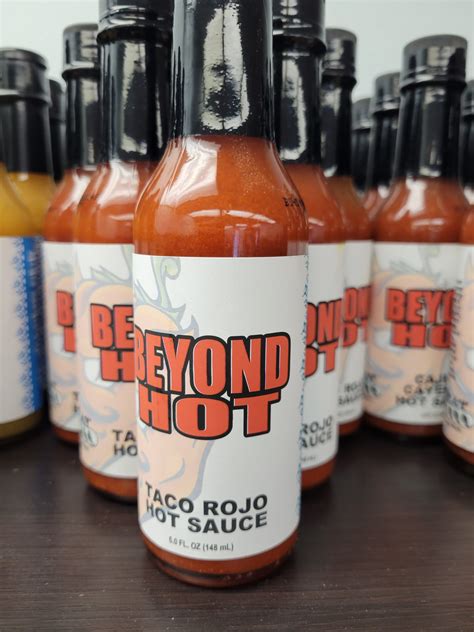 Bh Taco Rojo Hot Sauce - BEYOND HOT INC.