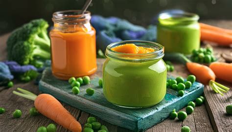 Carrot and Pea Puree - Raising Children Vegan
