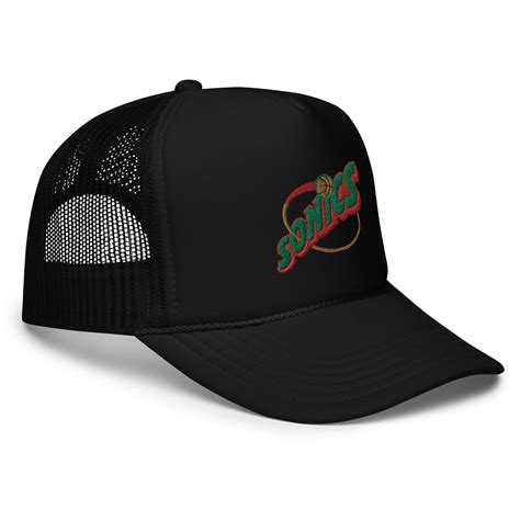 Seattle Supersonics "sonics" Trucker Hat - Etsy