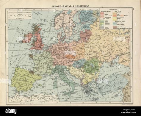 Map of europe 1920 hi-res stock photography and images - Alamy