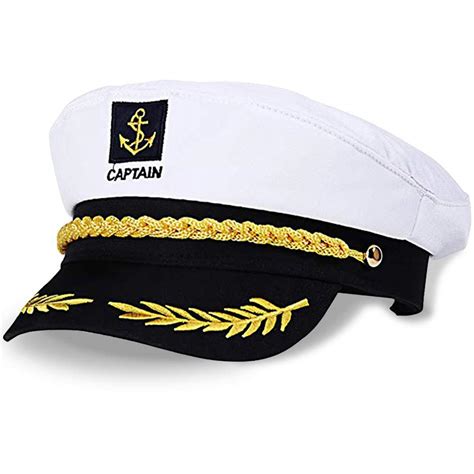Buy Sailor Captains Hat, Sailors Hat for Adults Captain Cap Sailor ...