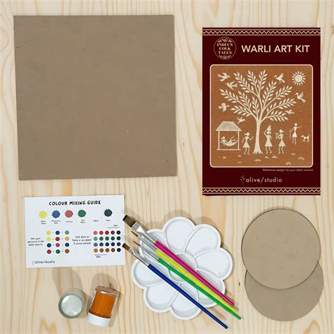 Warli Painting Kit — Alive Studio