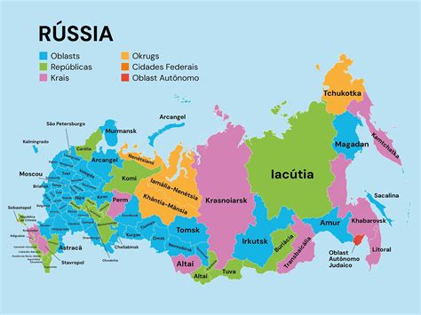 Rússia: capital, mapa, história e população - Significados