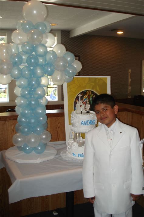 First Communion Balloon Decorations