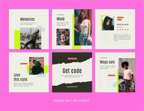 Social media kit PSD, High Quality Free PSD Templates for Download ...