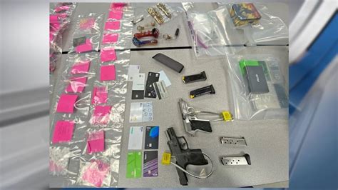 Guns, drugs, credit cards discovered during Lufkin traffic stop
