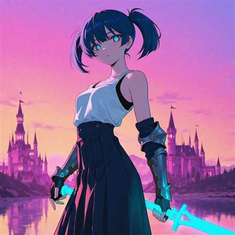 SeaArt AI | Vaporwave Knights