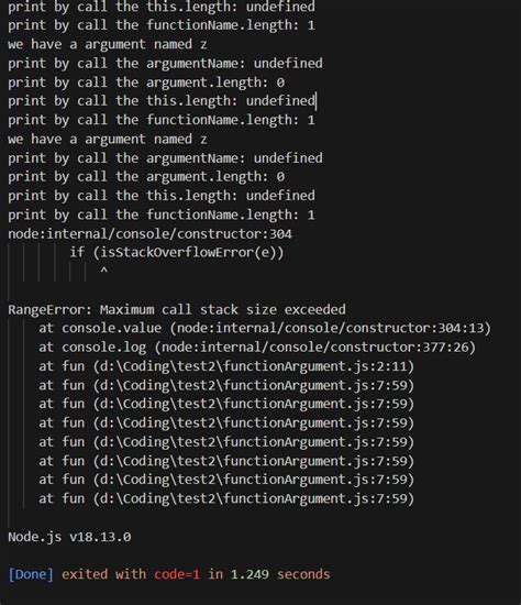 For Loop JavaScript Vscode 的图像结果