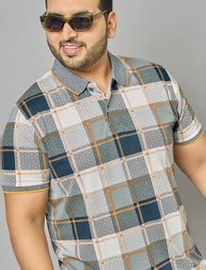 Austivo Checkered Men Polo Neck Multicolor T-Shirt - Buy Austivo ...