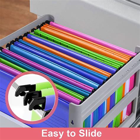 YOUNTHYE 20Pcs Filing Cabinet Suspension Files, A4 Suspension Files ...