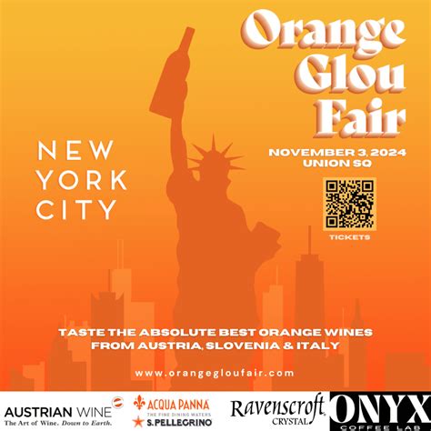 Orange Glou Fair returns to New York November 3rd 2024 - Liz Palmer ...