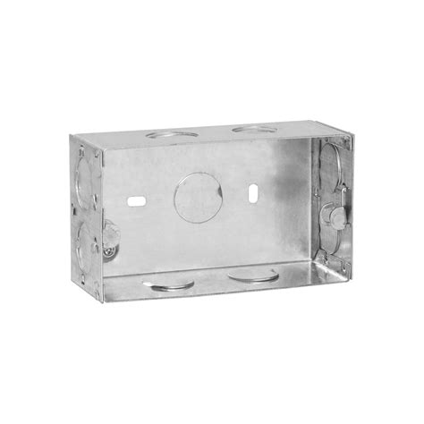 Glare Max Metal Sheet Modular Box 4 Module Electrical Junction Box Rust ...