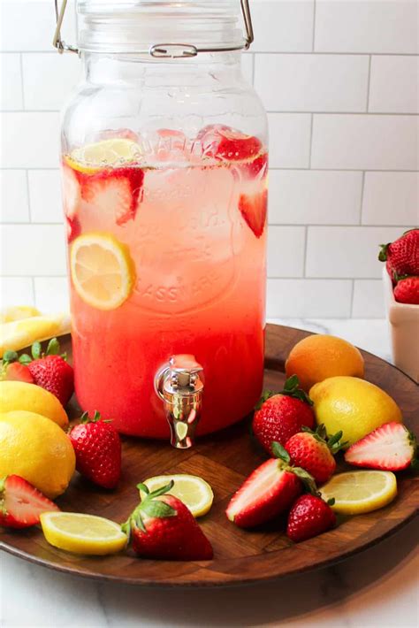 Easy strawberry lemonade recipe – Artofit