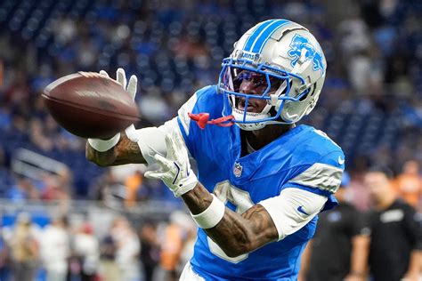 Is Jameson Williams playing tonight? Lions WR off to slow start in ...