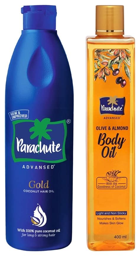 Buy Olive & Almond Body Oil By Parachute Advansed For Nourished Glowing ...