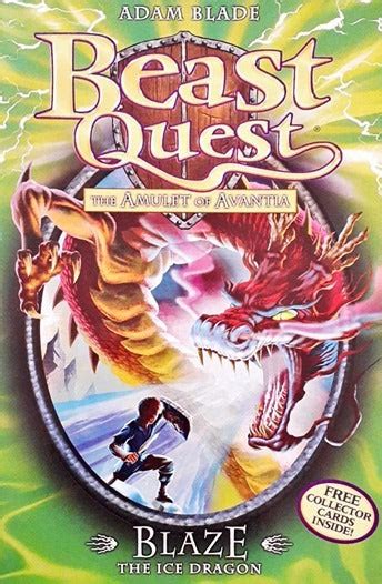 Beast Quest The Amulet of Avantia Blaze The Ice Dragon Beast Quest 23 ...