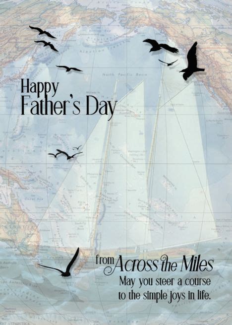 happy father's day nautical