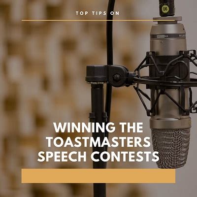 Image result for Toastmaster Speech Contest Script