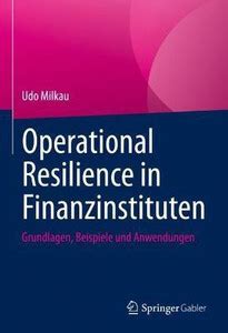 Operational Resilience in Finanzinstituten: Buy Operational Resilience ...