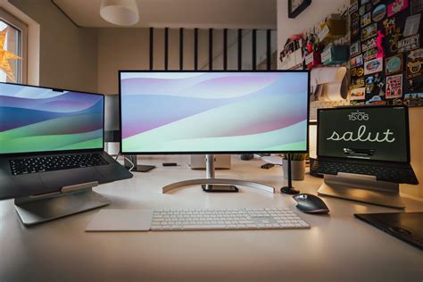 Image result for Three Monitor Computer Stations