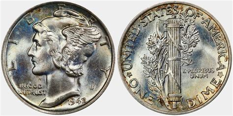 1942/1 Mercury Dime PCGS MS67+ - Coin Community Forum