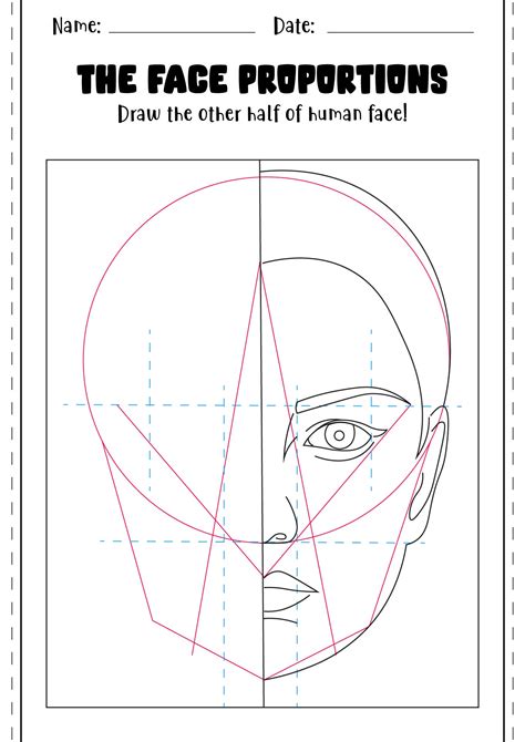 Image result for Face Proportion Tutorial