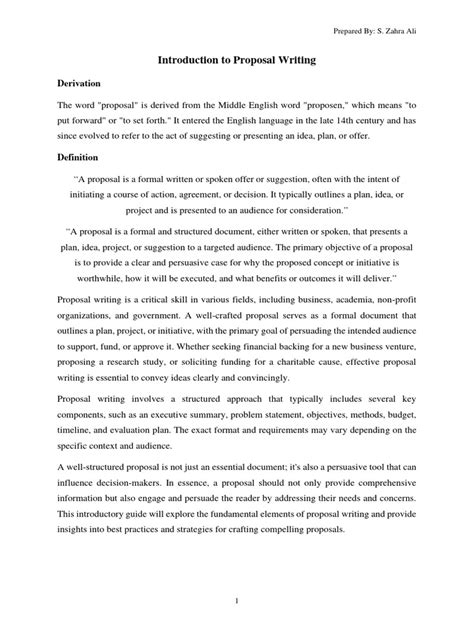 Image result for Proposal Writing Notes