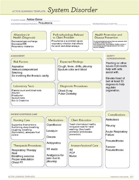 Pleural Effusion System Disorder Form Pdf Studocu Free