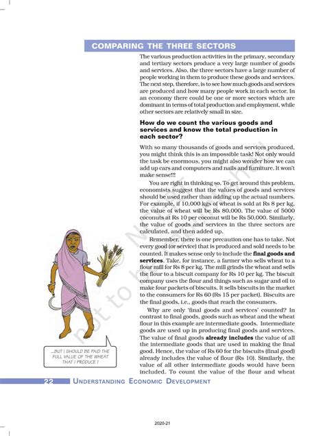 Sectors Of The Indian Economy - NCERT Book of Class 10 Understanding ...