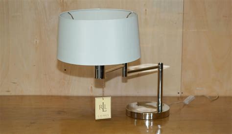 1 OF 2 BNIB ORIGINAL RALPH LAUREN ARTICULATED SWiNG ARM TABLE LAMPS For ...