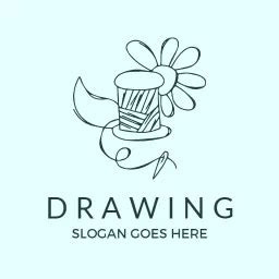 Image result for Elaborate Line Drawing Logo