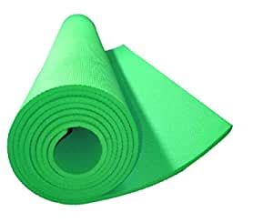 KLIKX Comfort Yoga Mats(EVA) - Green 5mm TX49 : Amazon.in: Sports ...