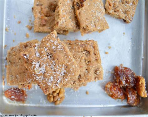 Cakes & More: Whole Wheat Date, Walnut & Coconut Squares