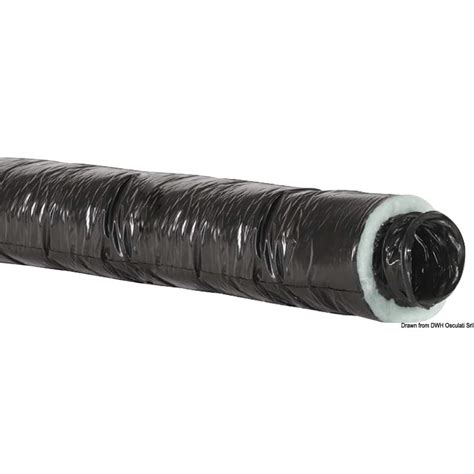 Tubo flessibile di conduzione isolato 127 mm x 10m 5026512