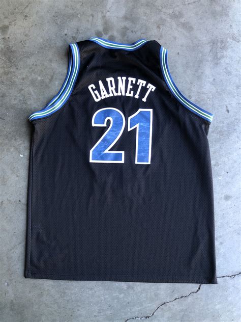 Vintage Nike Minnesota Timberwolves #21 Kevin Garnett Jersey sz XXL +2 ...