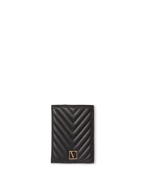 Buy The Victoria Black Passport Holder Black Online - Style ID ...