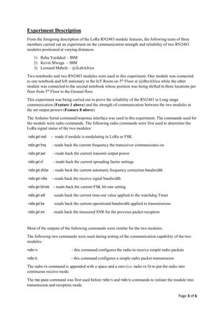 Image result for Rn2483 Module Range Test