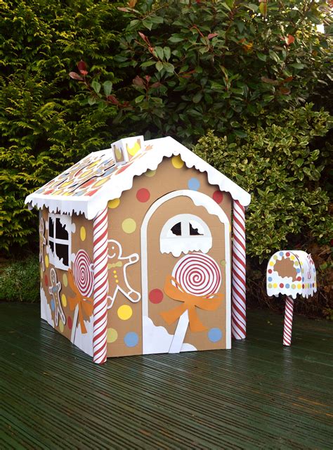 Diy Cardboard Gingerbread House - DIY Home Renovation Ideas