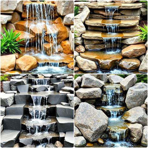 15 Waterfall With Rocks Ideas to Enhance Garden Beauty