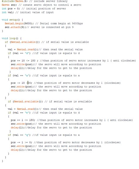Programmcode Fur Servo 的图像结果