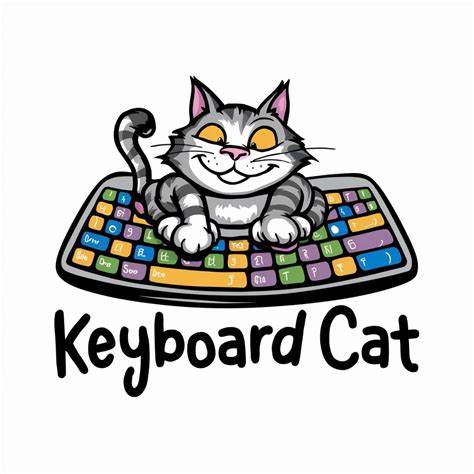 Image result for Keyboard Cat Drawing